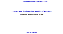 Desktop Screenshot of doin-stuff.com